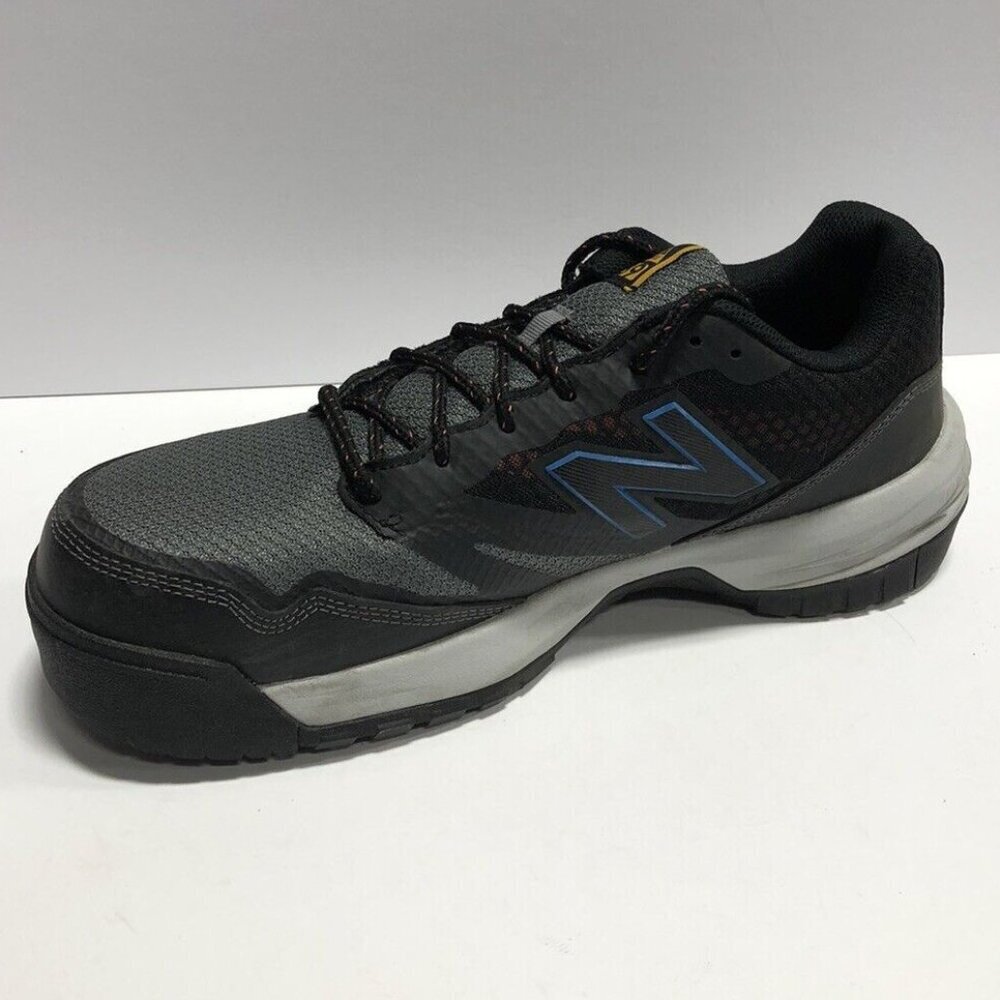 New Balance Men's 589v1 Gray Composite Toe Sneakers, Size 11.5 D